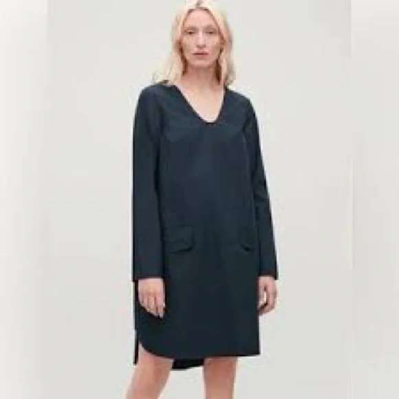 COS | Dresses | Cos Midnight Navy A Line Midi Dress Flowy Cotton Size 8 | Poshmark COS | Dresses | Cos Midnight Navy A Line Midi Dress Flowy Cotton Size 8 | Poshmark